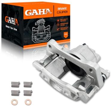 Imagem de GAHA 18B5045 Pinça de freio a disco dianteiro esquerdo com suporte para 08-13 para Chrysler Town & Country, 2008-15 para Dodge Grand Caravan/07-10 Nitro, 08-12 para Jeep Liberty, 07-12 Wrangler, 12-13