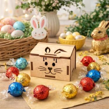 Imagem de Kit 10 Caixinhas Porta Bombons Lembrancinha em MDF 3mm Natural