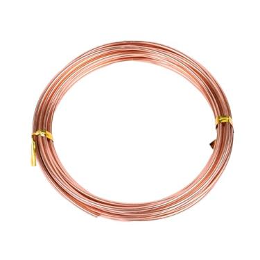 Imagem de Fio de artesanato de cobre e azul royal, 5 tamanhos (1/1,5/2/2,5/3 mm) 16,4 pés cada para fabricação de joias, escultura, construção de modelos, artesanato DIY e materiais de arte (tamanho: 1,0 mm ×