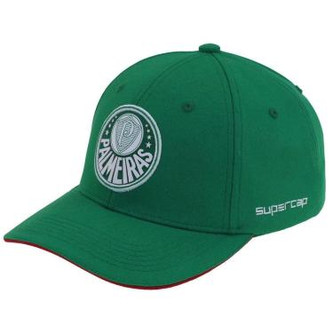 Imagem de Boné Palmeiras Verde Branco Supercap-Feminino