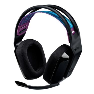 Imagem de Headset Gamer Sem Fio Logitech G535 - G HUB - Drivers 40mm - LightSpeed - Preto - 981-000971-Unissex