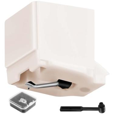 Imagem de Agulha de substituição para toca-discos ATN3600L com pincel, caneta de diamante para Audio Technica AT-LP60X/AT3600L/AT-LP2D, inclui escova