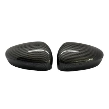 Imagem de Capa De Espelho Retrovisor Com Padrão De Fibra De Carbono, Tampa Do Espelho Lateral, Modelo Sem Furo De Luz, Compatível Com Ford Escape 2020-2024(Carbon Fiber Pattern)
