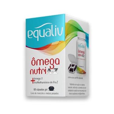 Imagem de Ômega 3 e Polivitaminico de A a Z 60 cáps Equaliv-Unissex
