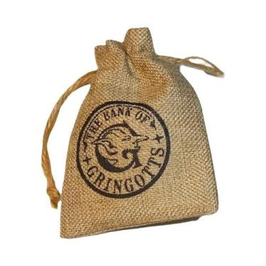 Imagem de Moeda Comemorativa De Ouro Galleon Harry Potter Gringotts, Distintivo 