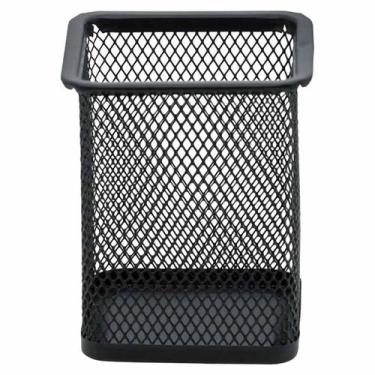 Imagem de Porta caneta quadrado aramado preto Rio Tijucas