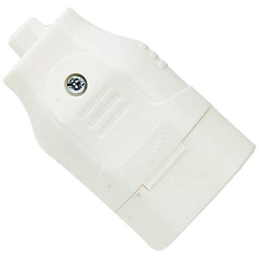 Imagem de 1 Plugue Femea 2 Pólos e Terra de 10 Amp, Alumbra, 2766, Branco