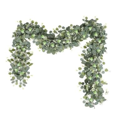 Imagem de Ｂｅｓｇａ Guirlanda de trepadeiras artificiais, adereços multifuncionais para fotos, arranjos de flores, plantas suspensas para decoração de casa, festas,