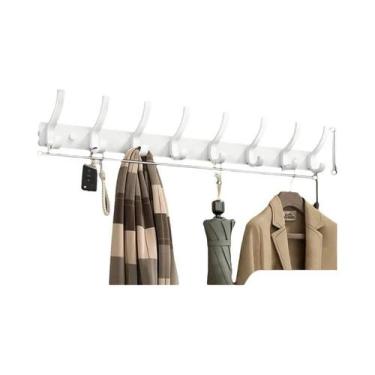 Imagem de Suporte De Toalhas De Alumínio Montado Na Parede, Cabideiro Para Porta