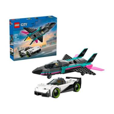 Imagem de LEGO City Jato vs. Carro 60489 259 Peças