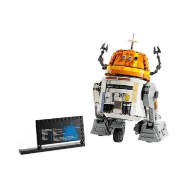 Imagem de Blocos De Montar Robô Astronauta De Guerra Espacial 1039 Peças Brinque