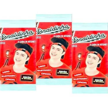 Imagem de Pacote de Figurinhas Enaldinho A Lenda da Internet - 10 Pacotes com 5 