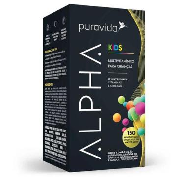 Imagem de Alpha Kids - Puravida 150 Minicápsulas Mastigáveis
