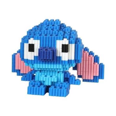 Imagem de Blocos De Montar Para Crianças, Quebra-Cabeça Disney, Bonecos Stitch, 