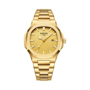 Imagem de Relógio De Luxo Masculino Em Aço Inoxidável Com Quartzo, 30M À Prova d