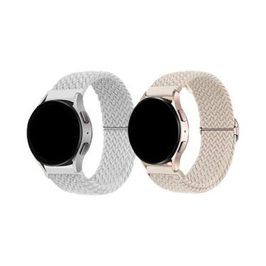 Imagem de Pulseira Trançada De 18/20/22mm 2 Peças Para Samsung Watch 6, Amazfit 
