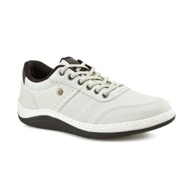 Imagem de Sapatênis GDV Masculino Natural Ortopédico Cadarço Leveza -, Natural, 