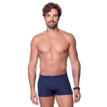 Imagem de Sunga Boxer Adulto Cordão Ajustável Proteção Uv50+ Selene, M, 600, Mar