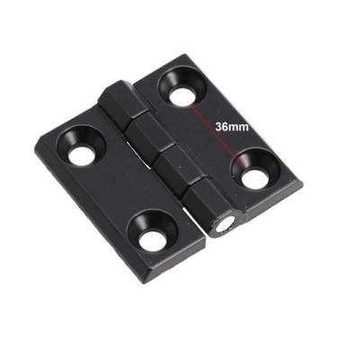 Imagem de Dobradiças De Metal Pretas 40 50 60mm Para Portas, Armários, Caixas, G