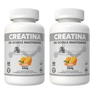 Imagem de Creatina Gomas sabor Laranja c/60 Einstein Nutrition kit c/2