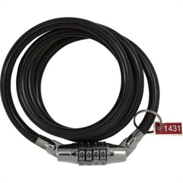 Imagem de Cadeado P/Bike C/Segredo Brasfort 08Mmx 1Mt