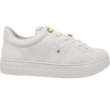 Imagem de Tênis Feminino Casual Básico Dia a Dia Passeio Trabalho Street Urban Style Conforto Via Marte 138-00-Feminino