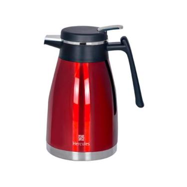 Imagem de Garrafa Térmica Inox com Tampa 1,5L - Hercules GA50-15VM, 1,5L, Vermel