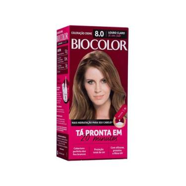 Imagem de Coloração Creme 8.0 Louro Claro Tá Com Tudo - Biocolor, Louro Claro