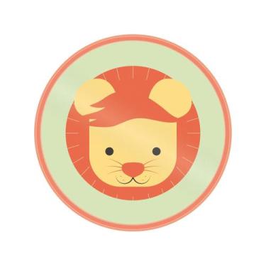 Imagem de Prato Infantil Tramontina Baby Friends em Polipropileno Laranja - 2377