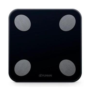 Imagem de Balanca Digital Yunmai Mini Bioimpedancia com App - Preto (Modelo 1690