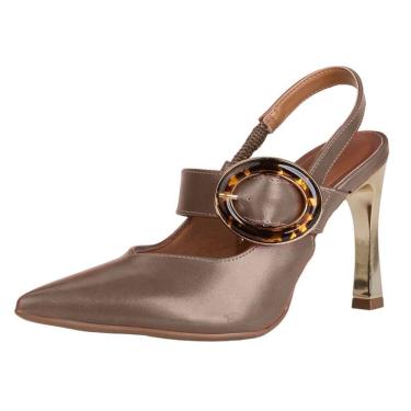 Imagem de Sapato Feminino Scarpin Confortavel Salto Alto Fino Bebece