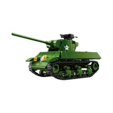 Imagem de Brinquedo De Montar Lego Destruidor De Tanques M36 Jackson Americano D