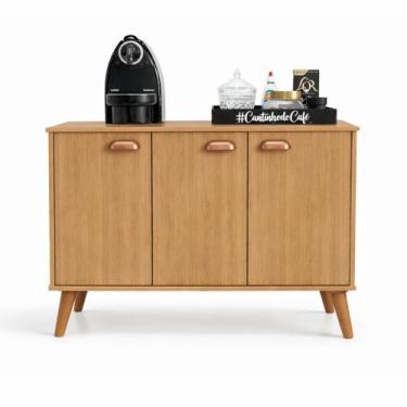 Imagem de Buffet 3 Portas 90cm Para Cozinha e Sala de Jantar Cantinho do Café - 