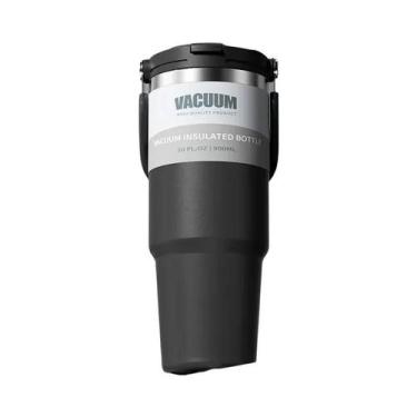 Imagem de Caneca Térmica De Aço Inoxidável Extra Grande 900/1200ml, Portátil, Co