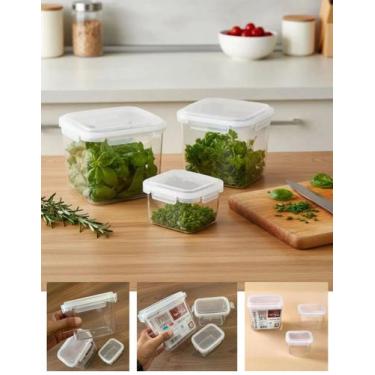 Imagem de Kit Com 03 Potes Herméticos Térmicos - TOP CHEF