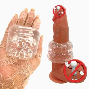 Imagem de Mini Masturbador Ovo Silicone Masculino Orgasmo Flexível - Vbrante