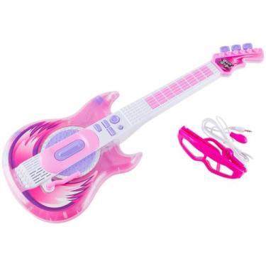 Imagem de Guitarra de Brinquedo com Microfone Hora do Show - Rockstar Zoop Toys