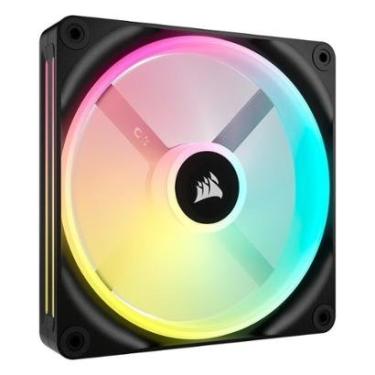 Imagem de Ventoinha Corsair iCUE LINK QX140, 140mm, RGB, Preto - CO-9051003-WW-Unissex