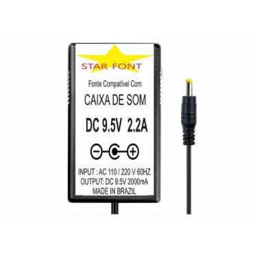 Imagem de Fonte 9,5V 2.2A Compatível com Dock Station SONY - Starfont