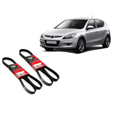 Imagem de Kit Correia Alternador e Ar Para I30 2.0 2008/2012 - Gates