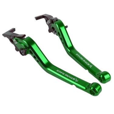 Imagem de Manete Esportivo Moto Nmax 160 Longo Stark - NoBrand, Verde