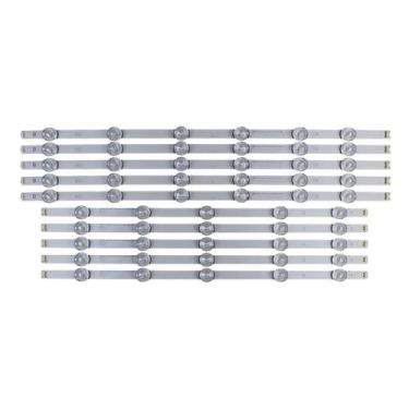 Imagem de Kit 10 Barras De Led 55lb5600 55lb6200 55lb6500 55lf5900 - Generica