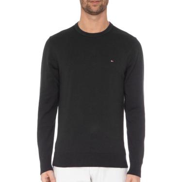 Imagem de Suéter Tommy Hilfiger Manga Longa Tricot Wcc Signature Azul-Masculino