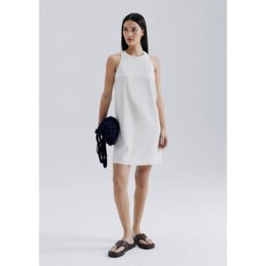 Imagem de Vestido Curto Evasê Com Linho Hering-Feminino
