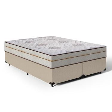 Imagem de Cama Box com Colchão de Molas Ensacadas Luxury Queen 158cm