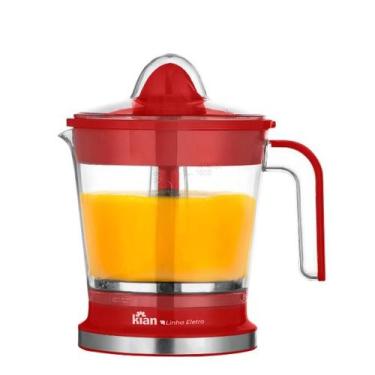 Imagem de Espremedor de Frutas Kian 1,2L Vermelho 127V