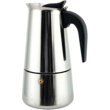 Imagem de Cafeteira expresso italiana 9 xicaras aço inox - ALBEMA