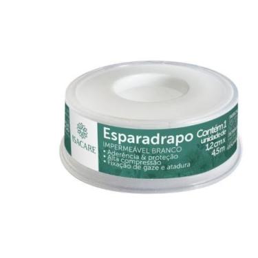 Imagem de Esparadrapo impermeavel branco1,2cmx4,5mts isacare
