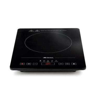 Imagem de Fogão ariete 110 volts indução 1boca 1200w 10497, Preto, UN, 110V