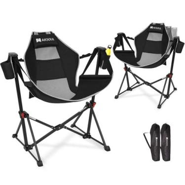 Imagem de Silla Hamaca para Camping AKSOUL Balanceo de Aleación de Aluminio